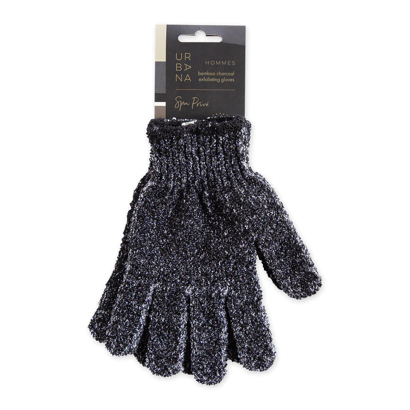 Men's Spa Privé - Charcoal Exfoliating Gloves