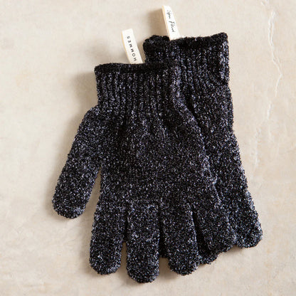 Men's Spa Privé - Charcoal Exfoliating Gloves