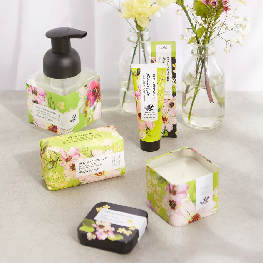 Le Jardin Candle Rhubarb + Lychee