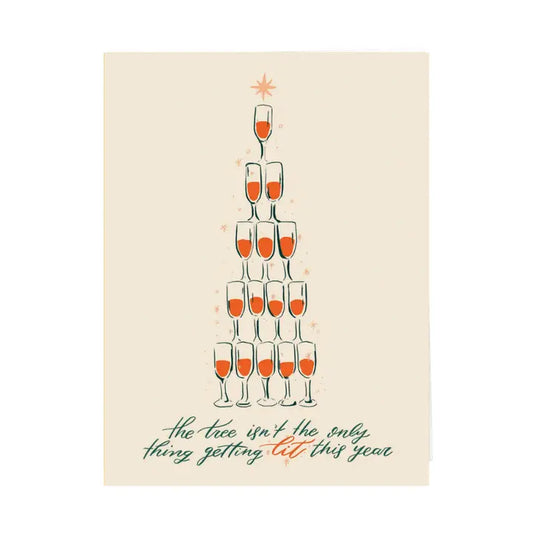 Lit Christmas Card