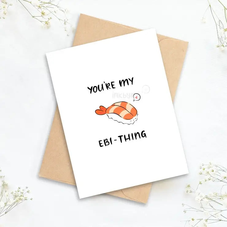 You're My Ebi-Thing Card