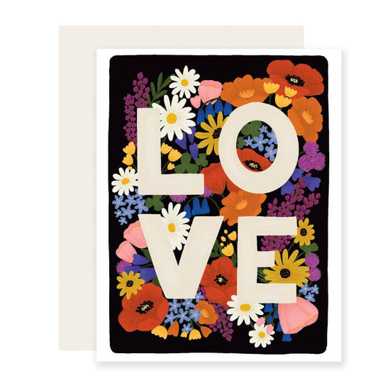 Wildflower Love Card