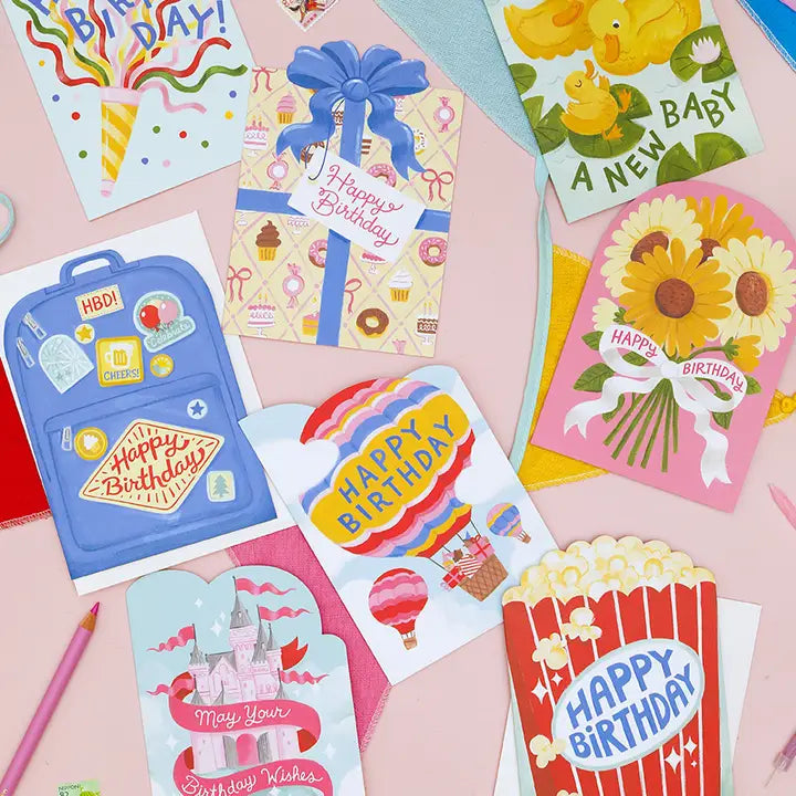 Present Birthday Greeting Card