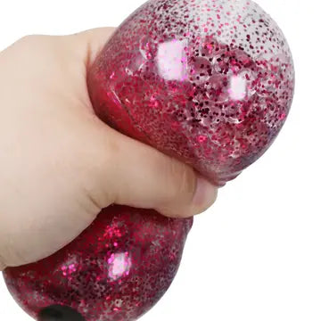 Metallic Glitter Bao Bun Dumpling Squishy Toy