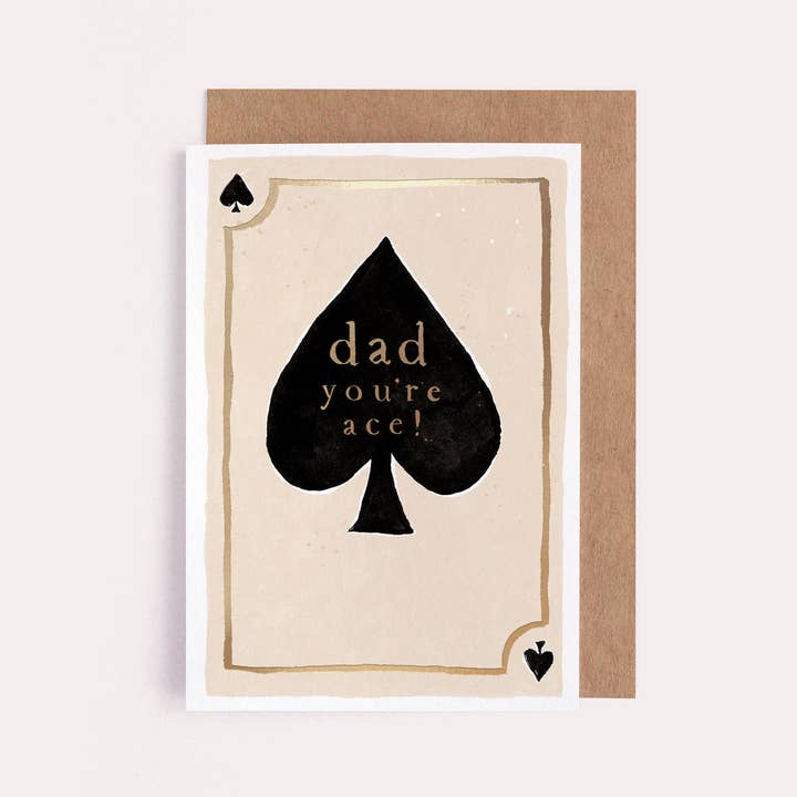 Ace Dad Card Greeting Card