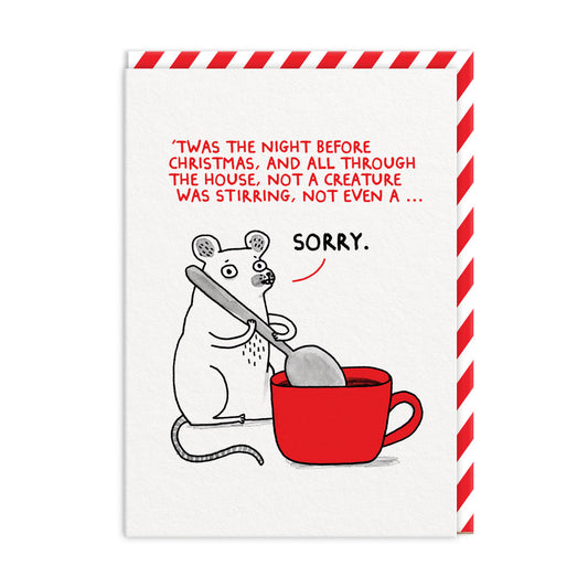 Twas the Night Before Xmas Greeting Card