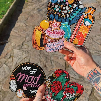 #112 Curiouser And Curiouser Patch