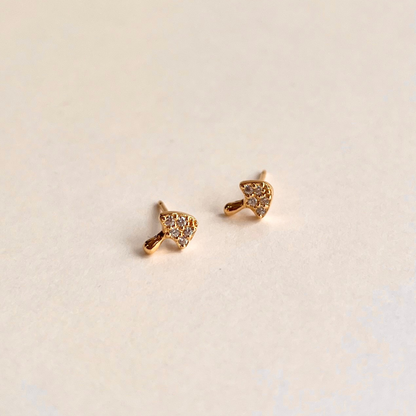 Pave Stud Earrings