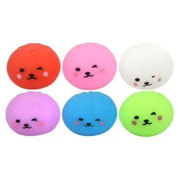 Mini Solid Bao Dumpling Soft Slime Squishy Toy