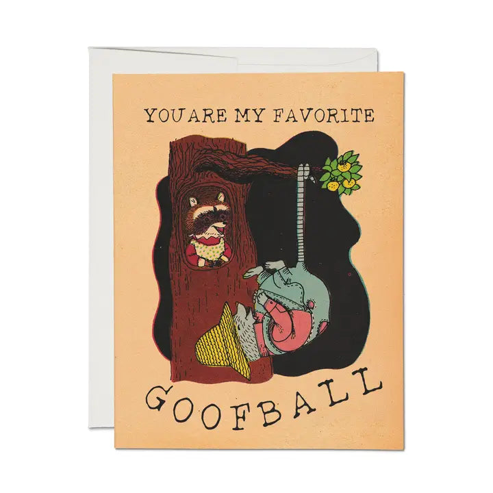 Richard Scarry Goofball Greeting Card