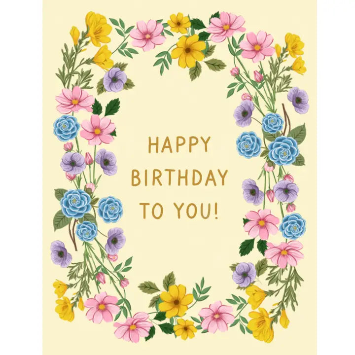 Blooming Birthday Card