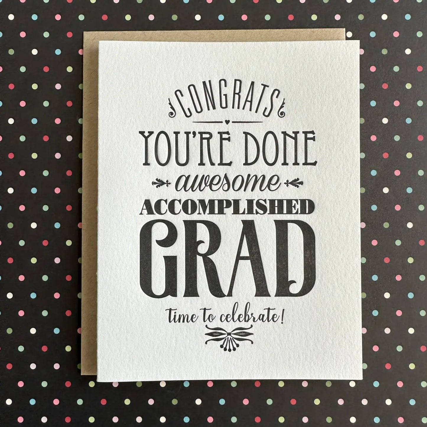 Congrats Awesome Grad Card