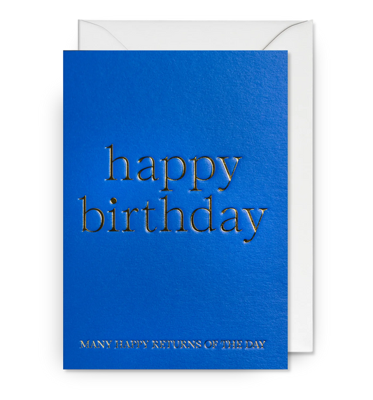 Many Happy Returns Card