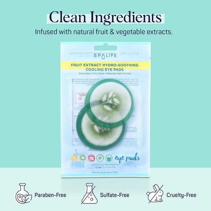 Cucumber Korean Hydro-Soothing Spa, Cooling Eye Pads
