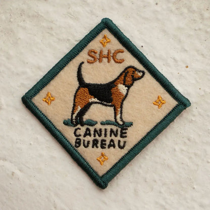 #12 SHC Canine Bureau Felt Sticky Patch