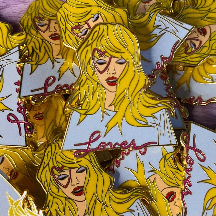 @80 T Swift Lover Enamel Pin