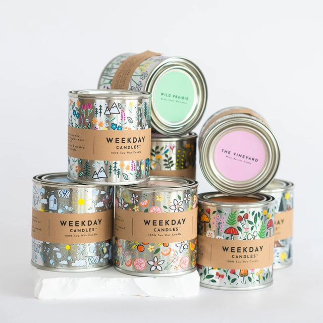 Paint Tin Candle | Home Decor | Paradise | Soy Wax