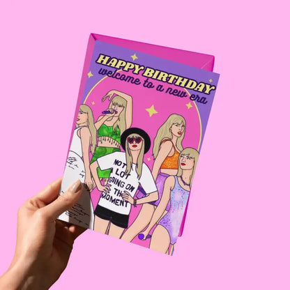 Happy Birthday Welcome to a New Era Greeting Card