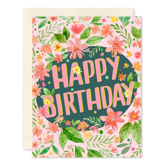 HBD Birthday FLWC Card