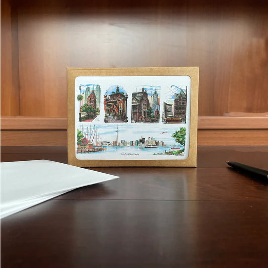 Landmarks Of Toronto Note Boxed Cards