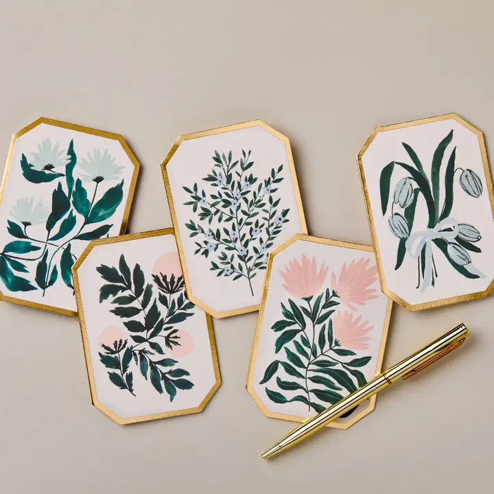 Anastasia Botanical Die Cut Mini Card