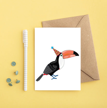 Toucan Birthday Card