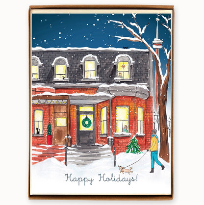 Toronto Draper Street Holiday Boxed Cards