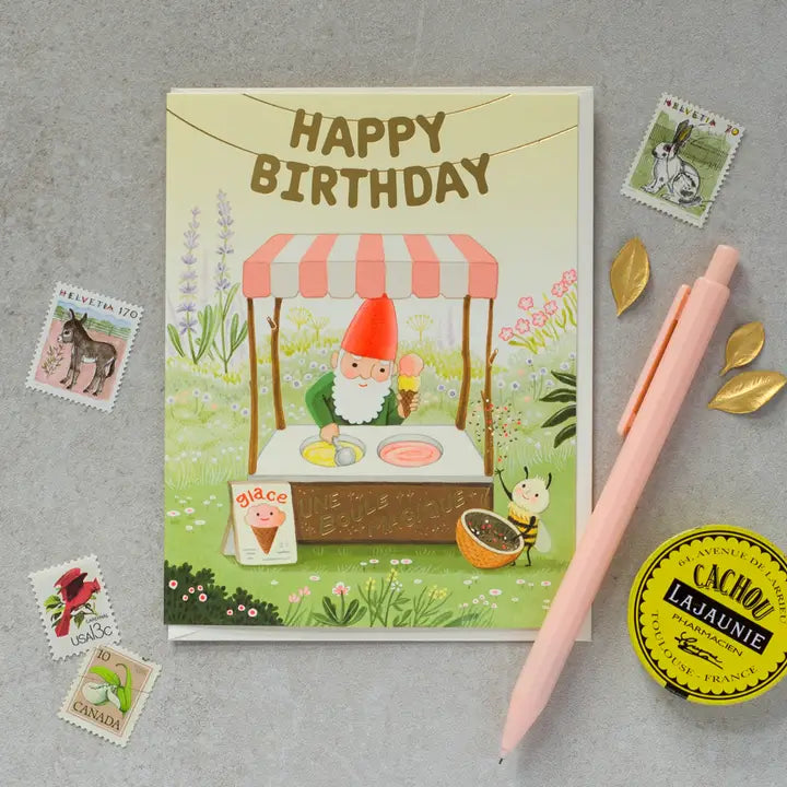 Magic Scoops Birthday Greeting Card