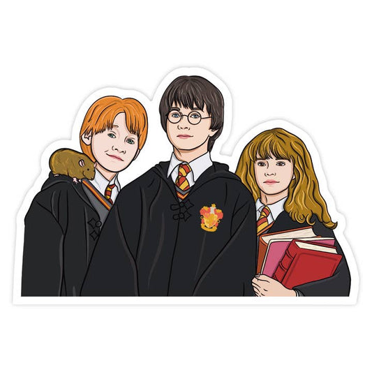 S45 Magical Trio Pop Culture Sticker