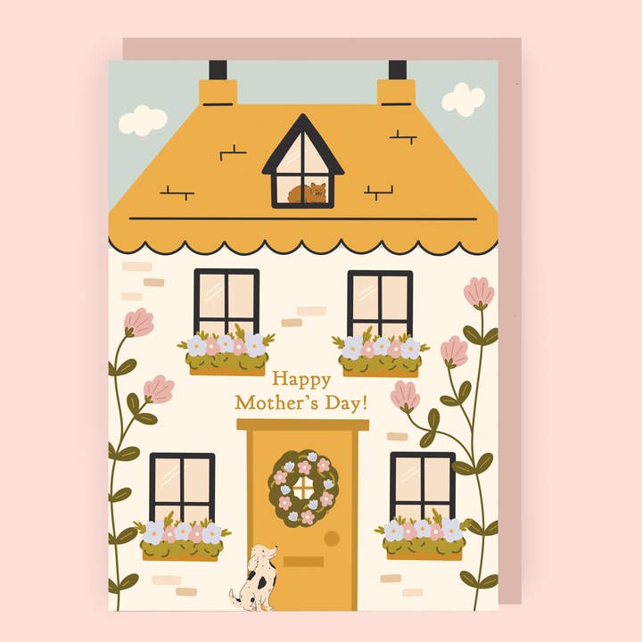 Mum's House Pretty Mother's Day Card