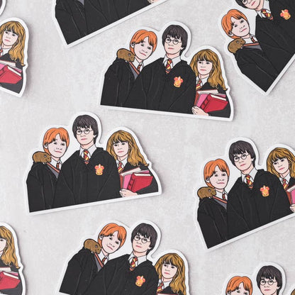 S45 Magical Trio Pop Culture Sticker