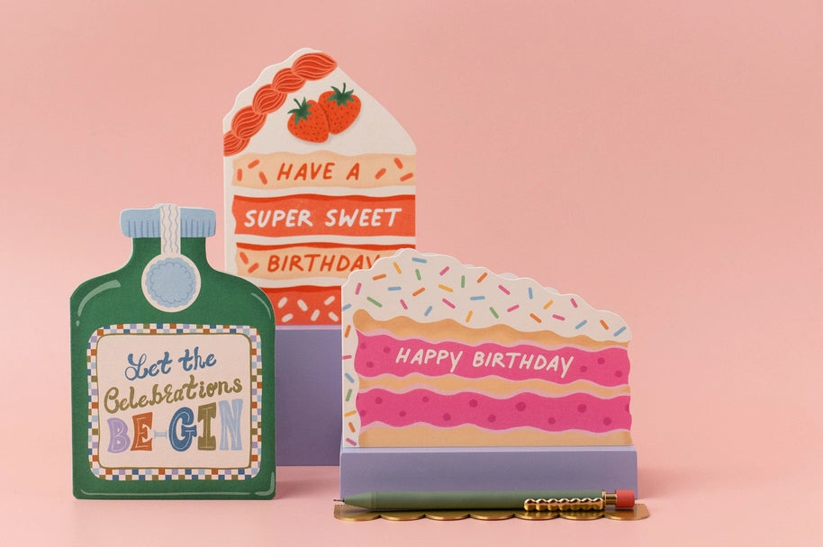 Let The Celebrations Be-Gin Card