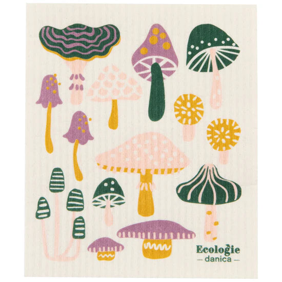 Swedish Dishcloth Mushroom Gems