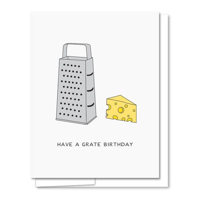 Have a Grate Letterpress Birthday Card