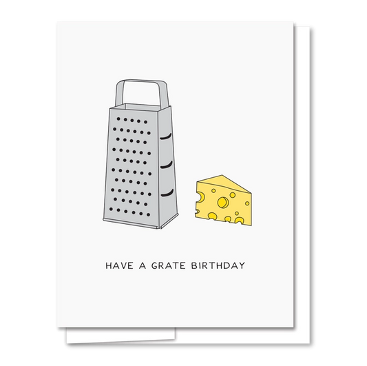 Have a Grate Letterpress Birthday Card