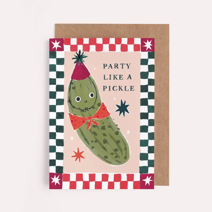 Party Like A Pickle Card