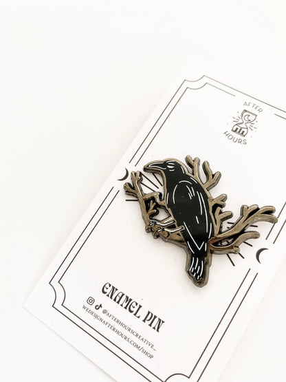 @20 Crow Hard Enamel Pin