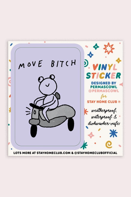 S88 Move Vinyl Sticker