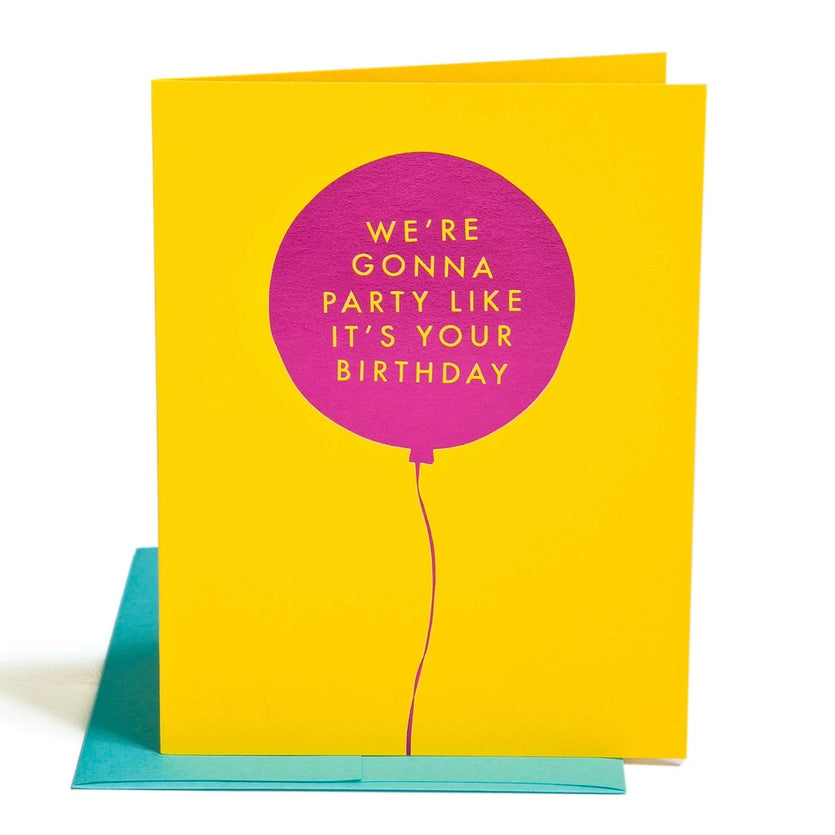 Party Birthday Card