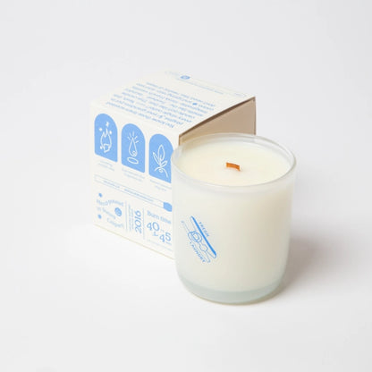 Fresh Laundry Rain, Cotton & Vanilla Coco Soy 8oz Candle