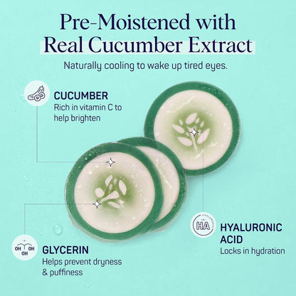Cucumber Korean Hydro-Soothing Spa, Cooling Eye Pads