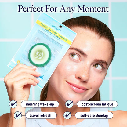 Cucumber Korean Hydro-Soothing Spa, Cooling Eye Pads