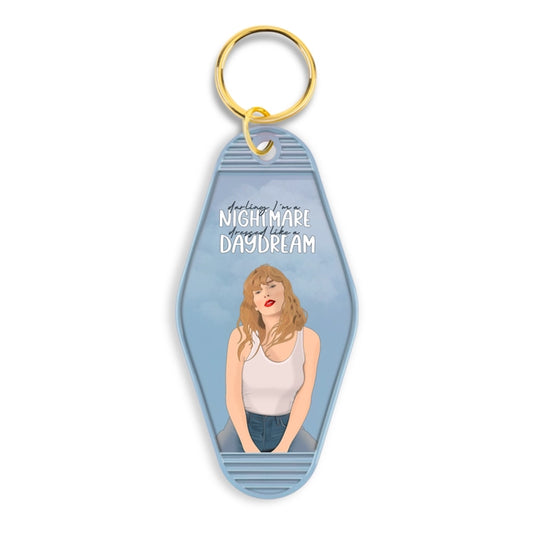 K4 Taylor Swift 1989 Blank Space Motel Keychain