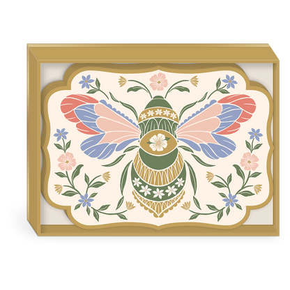 Wildflower Meadow Bee Blank Boxed Note Cards