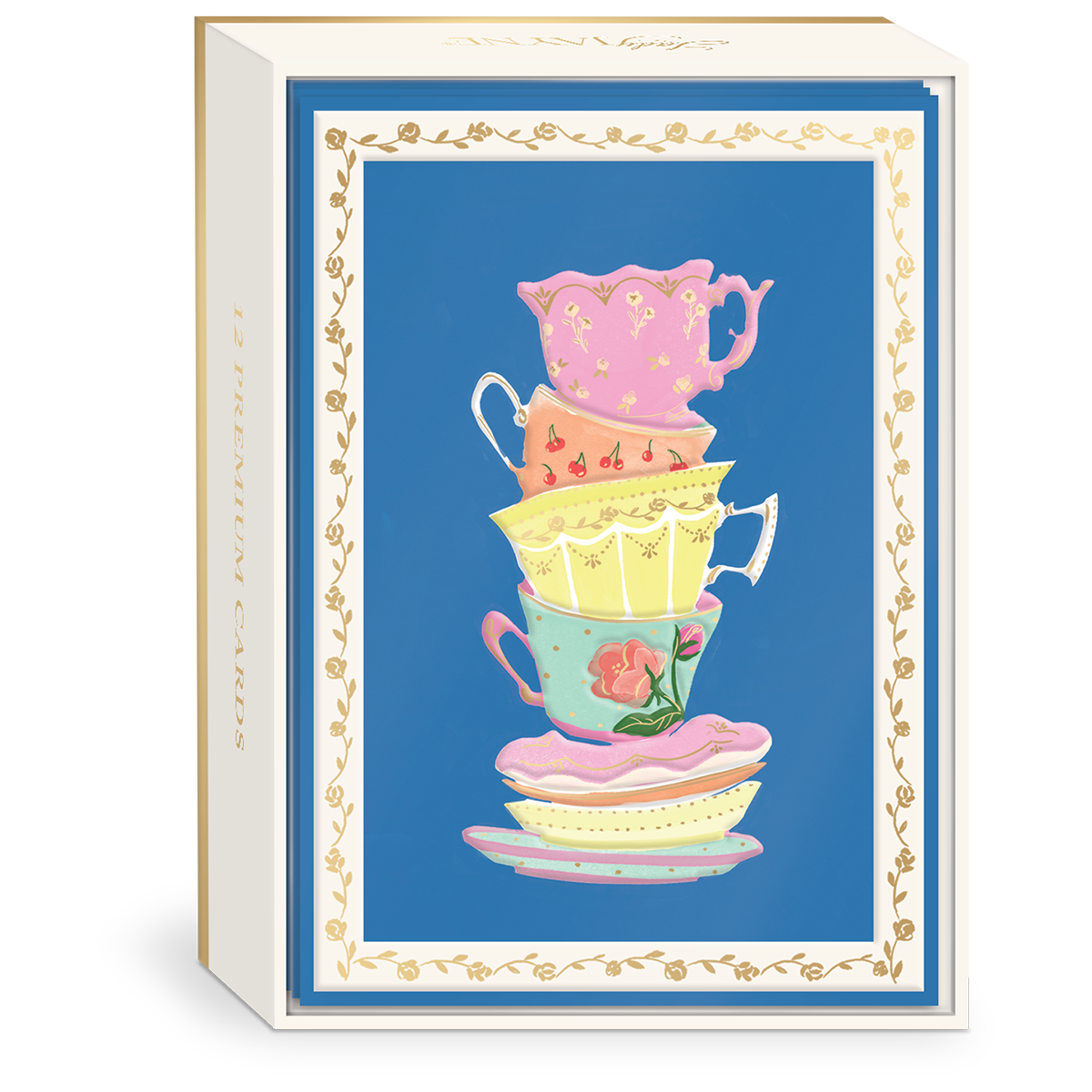 Teacups Blank Boxed Note Cards