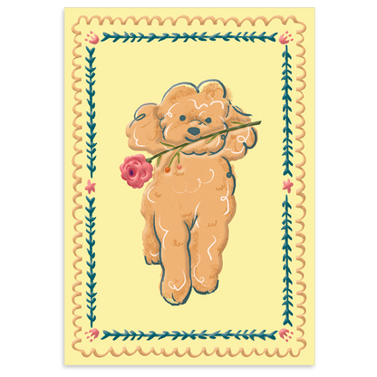 Friendly Dog Blank Boxed Note Cards