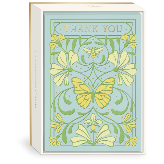 Butterfly Thank You Boxed Note Cards