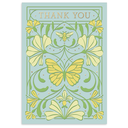 Butterfly Thank You Boxed Note Cards