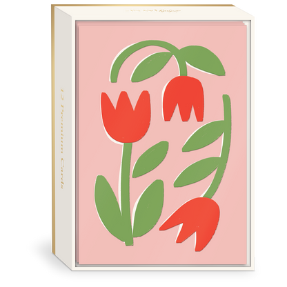 Tulips Blank Boxed Note Cards