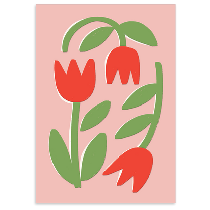 Tulips Blank Boxed Note Cards